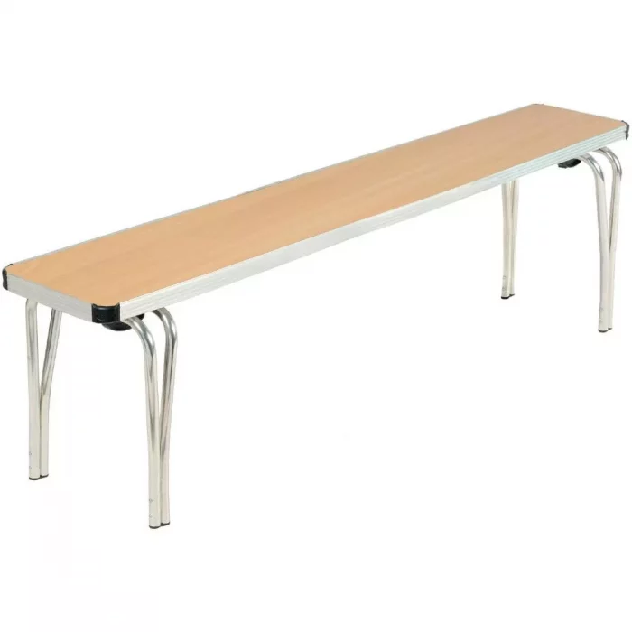 Gopak Contour Stacking Bench Beech Effect 5ft - Image 1