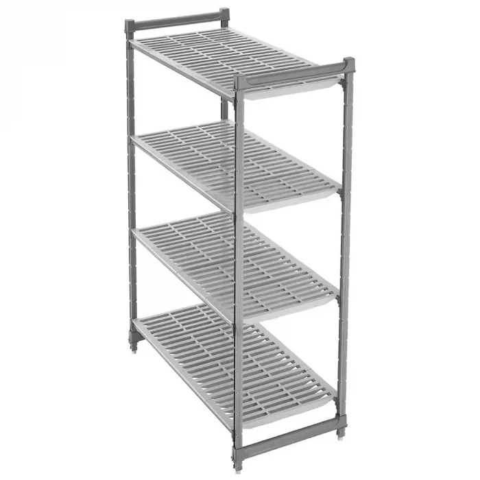 Cambro Camshelving Basics Plus 4 Tier Shelving Starter Unit 1830 x 1070 x 460mm - Image 1