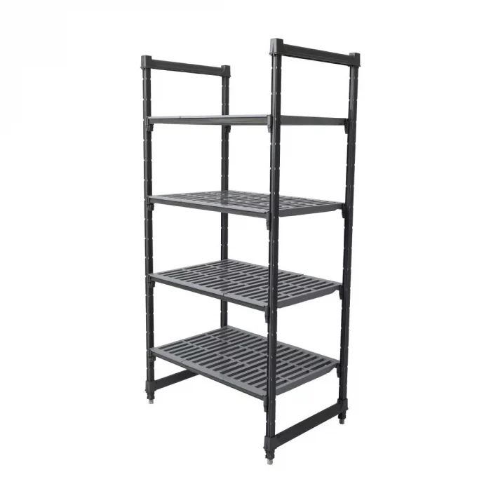 Cambro Camshelving Basics Plus 4 Tier Shelving Starter Unit 1830 x 915 x 610mm - Image 3