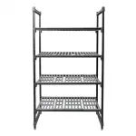 Cambro Camshelving Basics Plus 4 Tier Shelving Starter Unit 1830 x 1070 x 610mm - Image 2
