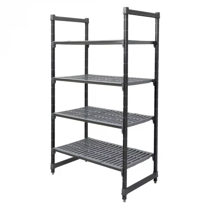 Cambro Camshelving Basics Plus 4 Tier Shelving Starter Unit 1830 x 1070 x 610mm - Image 1