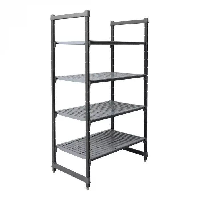 Cambro Camshelving Basics Plus 4 Tier Shelving Starter Unit 1830 x 1070 x 610mm - Image 3