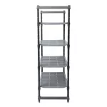 Cambro Camshelving Basics Plus 4 Tier Shelving Starter Unit 1830 x 1070 x 610mm - Image 4