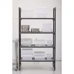 Cambro Camshelving Basics Plus 4 Tier Shelving Starter Unit 1830 x 1070 x 610mm - Image 7