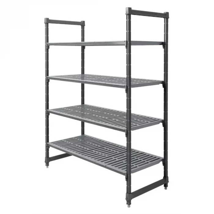 Cambro Camshelving Basics Plus 4 Tier Shelving Starter Unit 1830 x 1375 x 610mm - Image 1