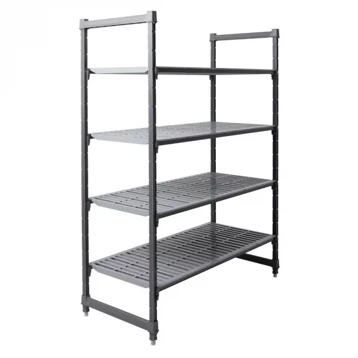Cambro Camshelving Basics Plus 4 Tier Shelving Starter Unit 1830 x 1375 x 610mm - Image 3