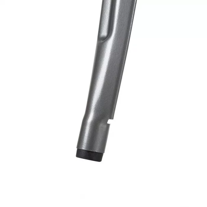 Bolero Bistro Square Steel Table Gun Metal 668mm - Image 6