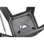 Bolero Bistro Steel High Stool Gun Metal (Pack of 4) - Image 9
