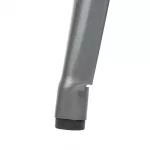 Bolero Bistro High Stool With Backrest Gun Metal (Pack of 4) - Image 6