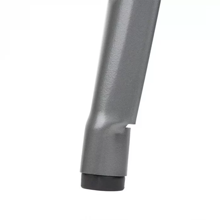Bolero Bistro High Stool With Backrest Gun Metal (Pack of 4) - Image 6