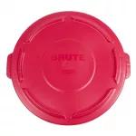 Rubbermaid Brute Snap On Lid Red
