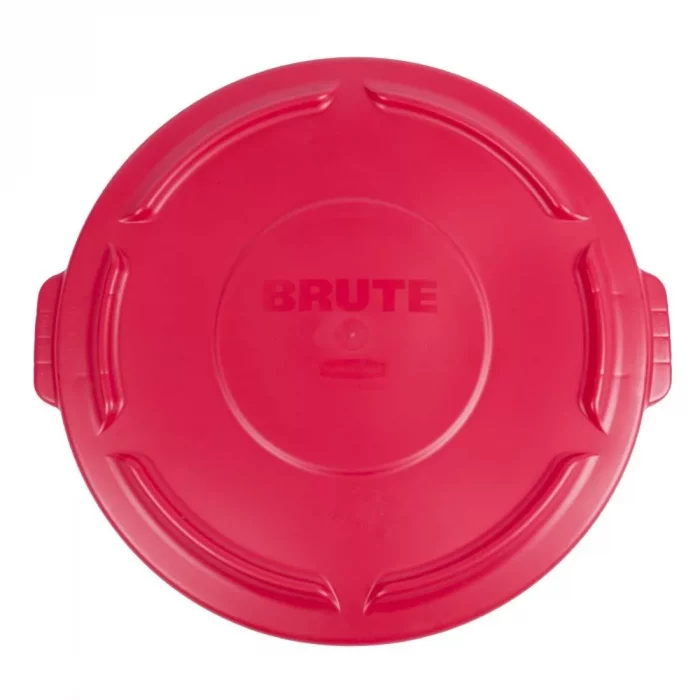 Rubbermaid Brute Snap On Lid Red - Image 1
