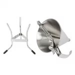 De Buyer Stainless Steel Automatic Piston Funnel 1.5ltr - Image 2
