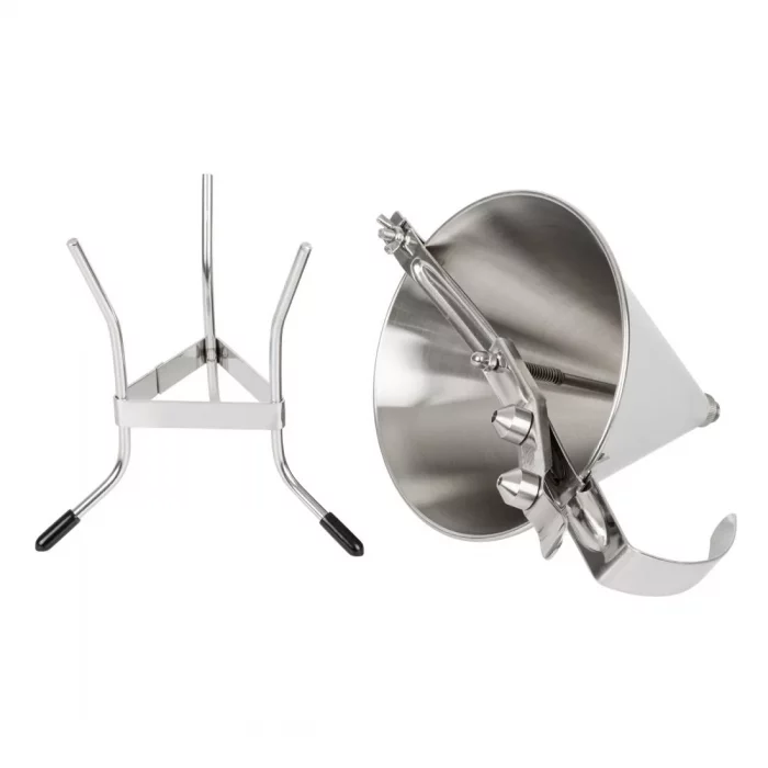 De Buyer Stainless Steel Automatic Piston Funnel 1.5ltr - Image 2