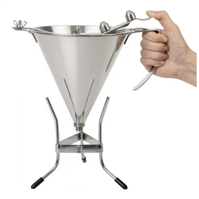De Buyer Stainless Steel Automatic Piston Funnel 1.5ltr - Image 6