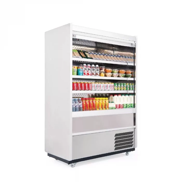 Williams Slimline Gem Multideck Stainless Steel with Security Shutter Width 1250mm - Image 3