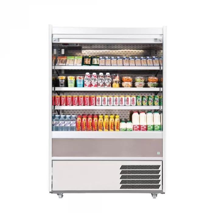 Williams Slimline Gem Multideck Stainless Steel with Security Shutter Width 1250mm - Image 4