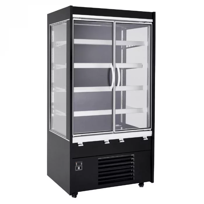 Victor Maxiline 900mm Standard Depth Multideck With Doors MAXI090-VD-MT-G-GY - Image 1
