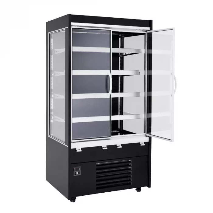 Victor Maxiline 1200mm Standard Depth Multideck With Doors MAXI120-VD-MT-G-GY - Image 1