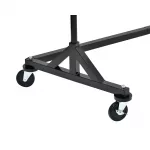 Black Garment Rail - Image 3