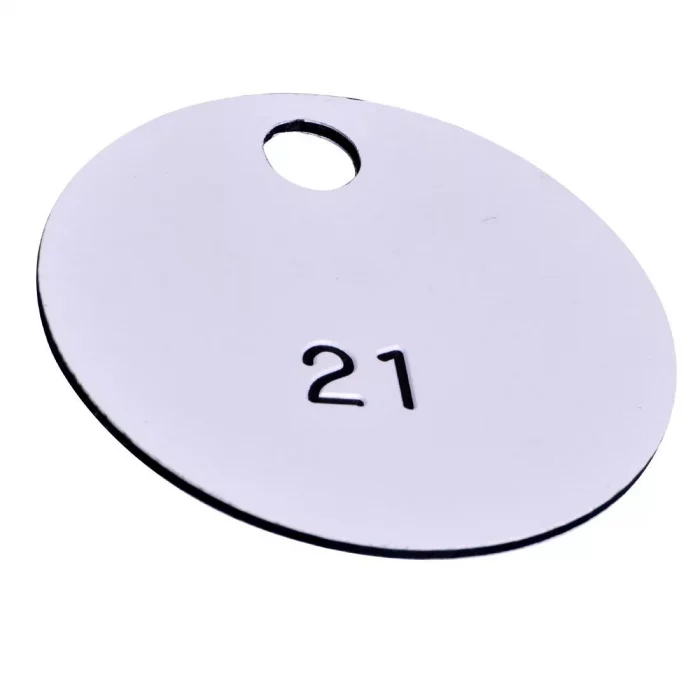 Numbered Cloakroom Hangers 1-33 - Image 1