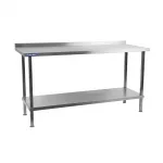 Vogue Stainless Steel Wall Table 2100mm