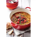 Le Creuset Cast Iron Round Casserole Dish Cerise 20cm - Image 4