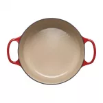 Le Creuset Cast Iron Round Casserole Dish Cerise 20cm - Image 7