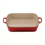 Le Creuset Cast Iron Roaster Cerise 33cm - Image 4