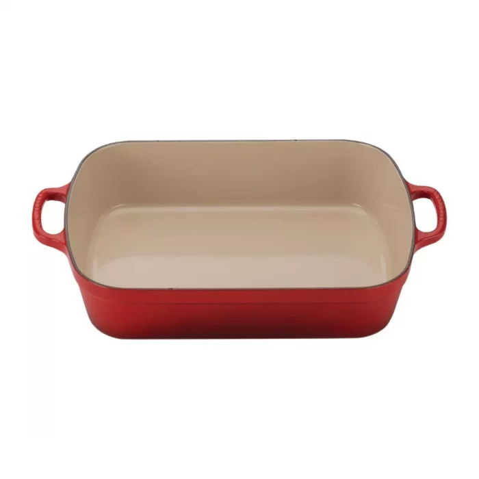 Le Creuset Cast Iron Roaster Cerise 33cm - Image 4
