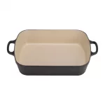 Le Creuset Cast Iron Roaster Satin Black 33cm
