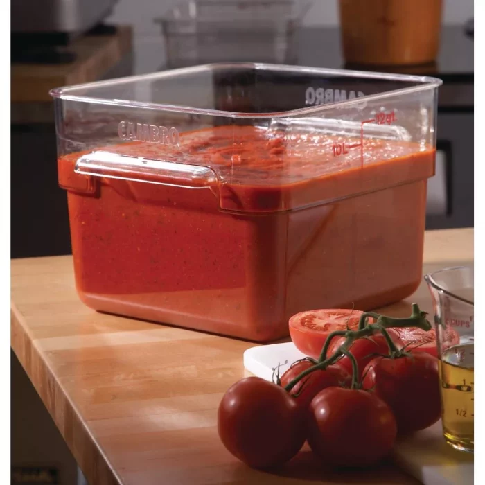 Cambro Square Polycarbonate Food Storage Container 11.4 Ltr - Image 2