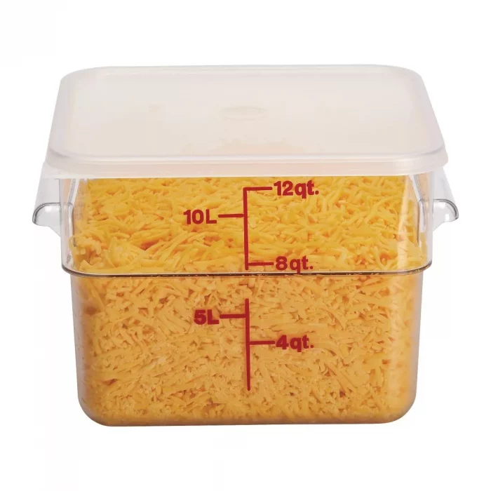 Cambro Square Polycarbonate Food Storage Container 11.4 Ltr - Image 4