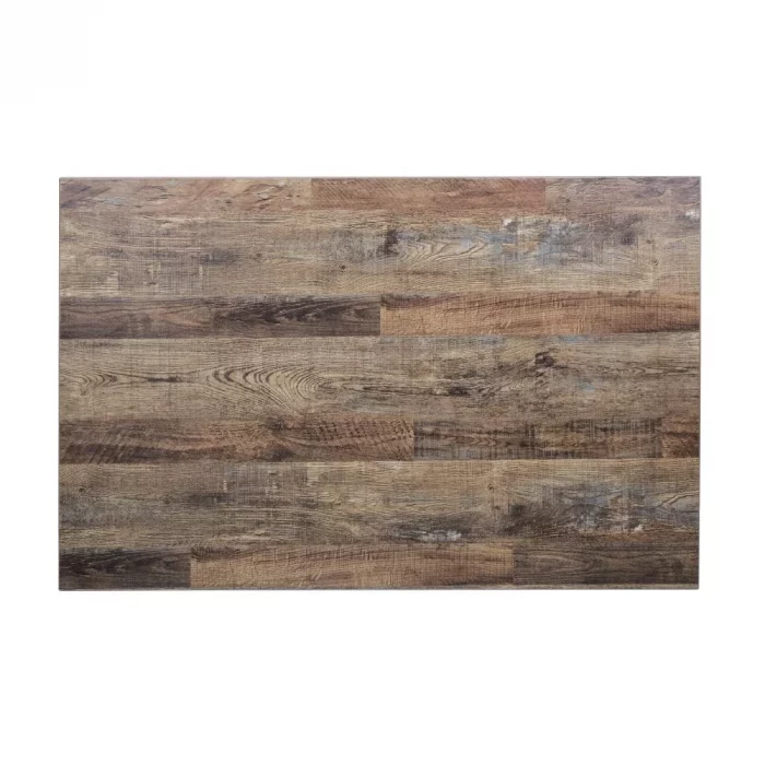 Bolero Pre-Drilled Rectangular Table Top Urban Dark 1100(W) x 700(D)mm - Image 2