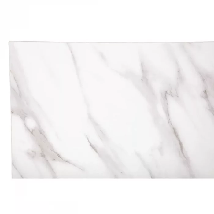 Bolero Pre-Drilled Rectangular Table Top Marble Effect 700mm - Image 5