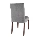 Bolero Chiswick Dining Chairs Charcoal Grey (Pack of 2) - Image 2