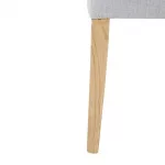 Bolero Chiswick Button Dining Chairs French Grey (Pack of 2) - Image 6