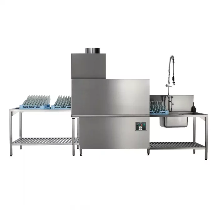 Hobart Ecomax Plus Conveyor Dishwasher Hot Feed C815-A - Image 1