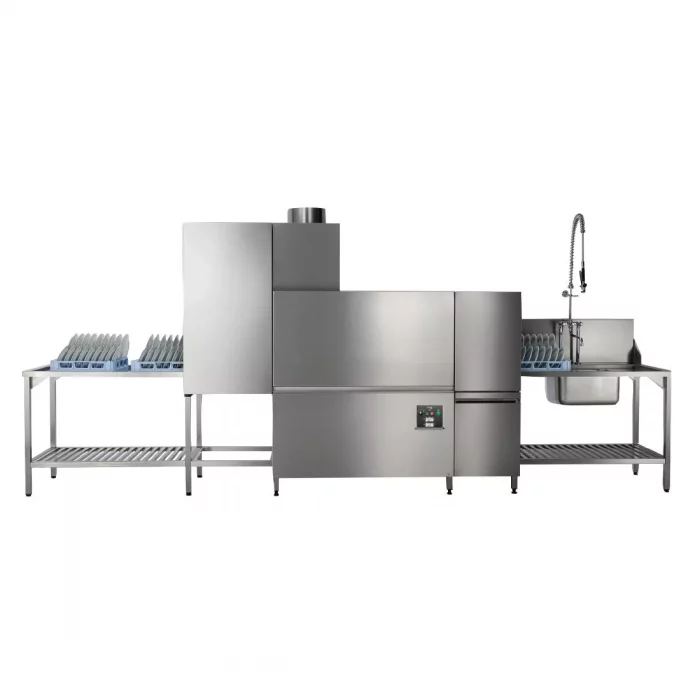 Hobart Ecomax Plus Conveyor Dishwasher Cold Feed C815-EA - Image 1