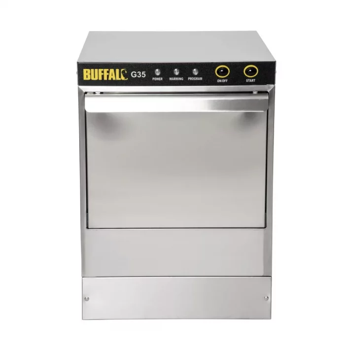 Buffalo Countertop Glasswasher 350mm x 350mm Baskets - Image 2