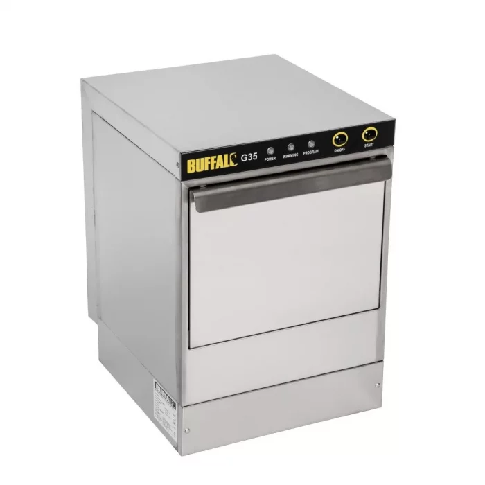 Buffalo Countertop Glasswasher 350mm x 350mm Baskets - Image 1