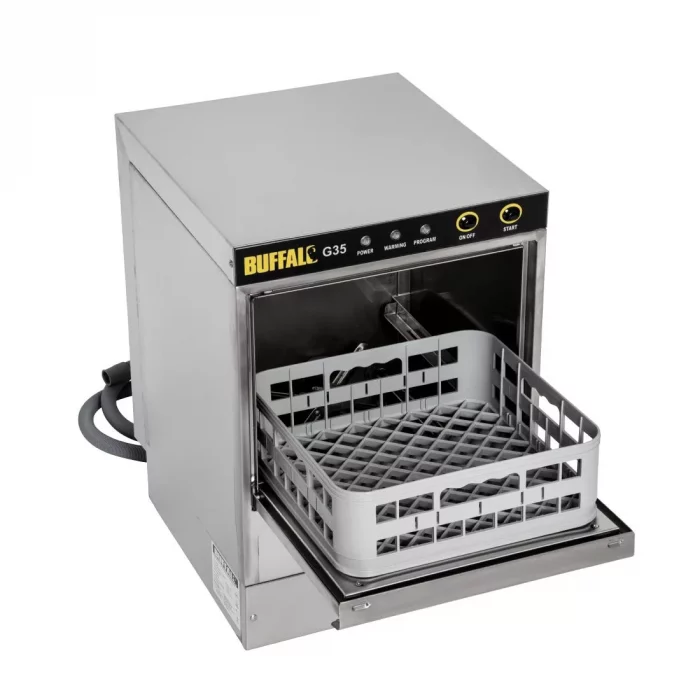 Buffalo Countertop Glasswasher 350mm x 350mm Baskets - Image 6