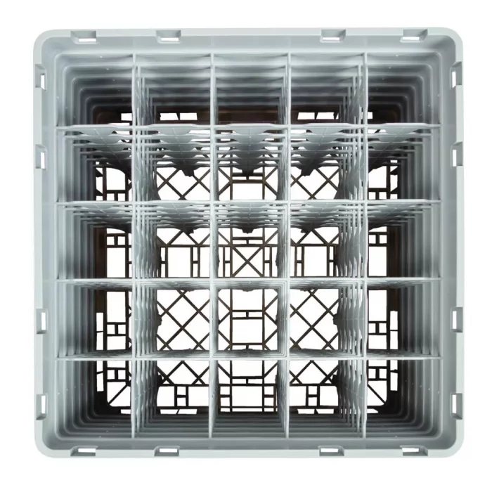 Cambro Camrack Beige 25 Compartments Max Glass Height 298mm - Image 4