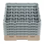 Cambro Camrack Beige 36 Compartments Max Glass Height 257mm - Image 2