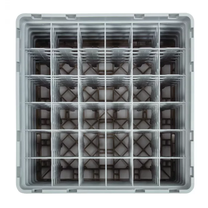 Cambro Camrack Beige 36 Compartments Max Glass Height 257mm - Image 4
