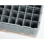 Cambro Camrack Beige 49 Compartments Max Glass Height 257mm - Image 3