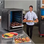 Cambro EPP Insulated Front Loading Food Pan Carrier 126 Litre with 6 Rails - Image 2