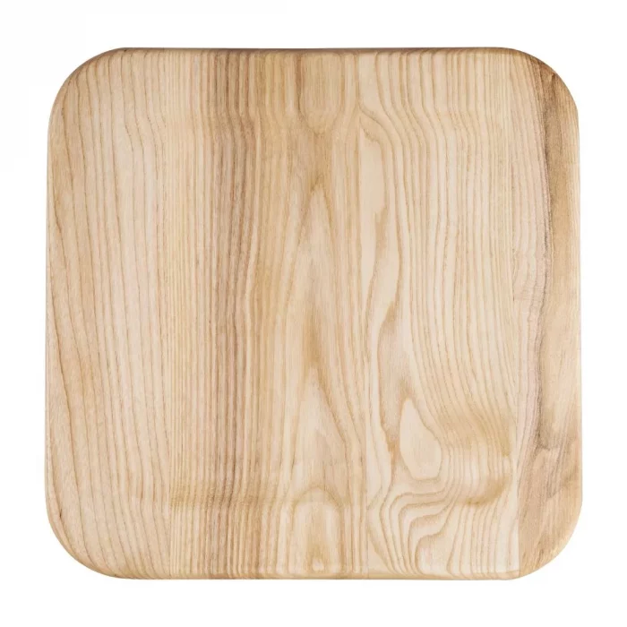 Bolero Bistro High Stools with Wooden Seatpad White (Pack of 4) - Image 6