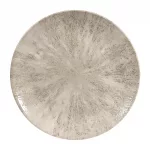 Churchill Studio Prints Stone Coupe Plates Agate Grey 260mm (Pack of 12)