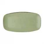 Churchill Stonecast Sage Green Chefs' Oblong Plate 355mm (Pack of 6)